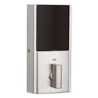 Kwikset 916 Series SmartCode Zigbee Contemporary Touchscreen Deadbolt with Cox, Satin Nickel